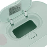 Wipe Warmer Wet Wipe Dispenser USB Powered Constant Temperature Large Capacity with Display Wipe Heater for Infants Green