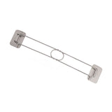 RV Corner Storage Bar Stainless Steel Adjustable Steel Rod with Hook for Securing