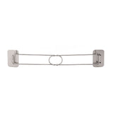 RV Corner Storage Bar Stainless Steel Adjustable Steel Rod with Hook for Securing