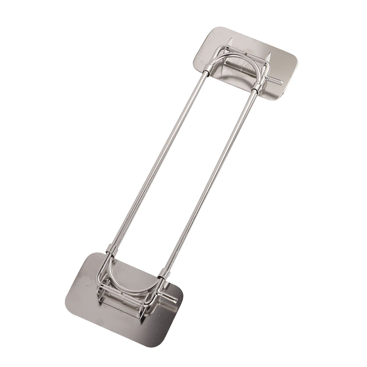 RV Corner Storage Bar Stainless Steel Adjustable Steel Rod with Hook for Securing