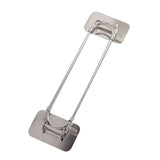 RV Corner Storage Bar Stainless Steel Adjustable Steel Rod with Hook for Securing