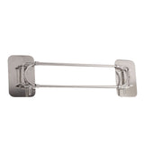 RV Corner Storage Bar Stainless Steel Adjustable Steel Rod with Hook for Securing