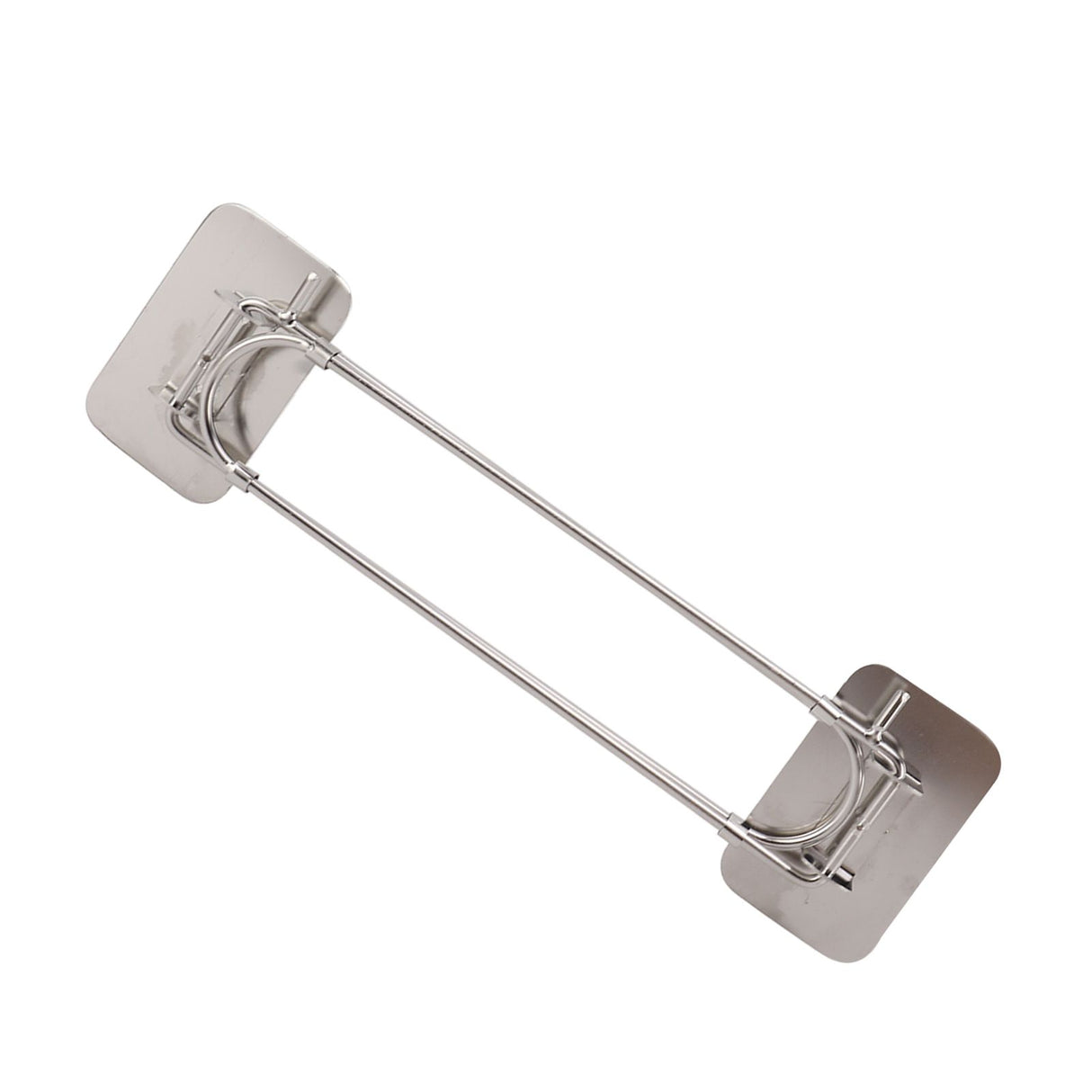 RV Corner Storage Bar Stainless Steel Adjustable Steel Rod with Hook for Securing