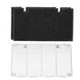 RV AC Ducted Grille with Filter Screen Air Conditioner Vent Cover Replacement for Dometic 3104928.019