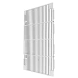 RV AC Ducted Grille with Filter Screen Air Conditioner Vent Cover Replacement for Dometic 3104928.019 - Close-Up Angle