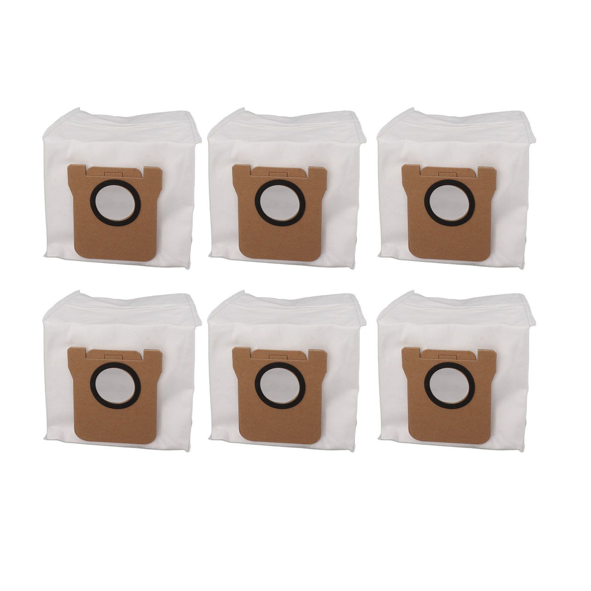 6PCS Vacuum Dust Bag Cloth Self Locking Efficient Clean Easy Replacement Universal Vacuum Cleaner Accessory for Home