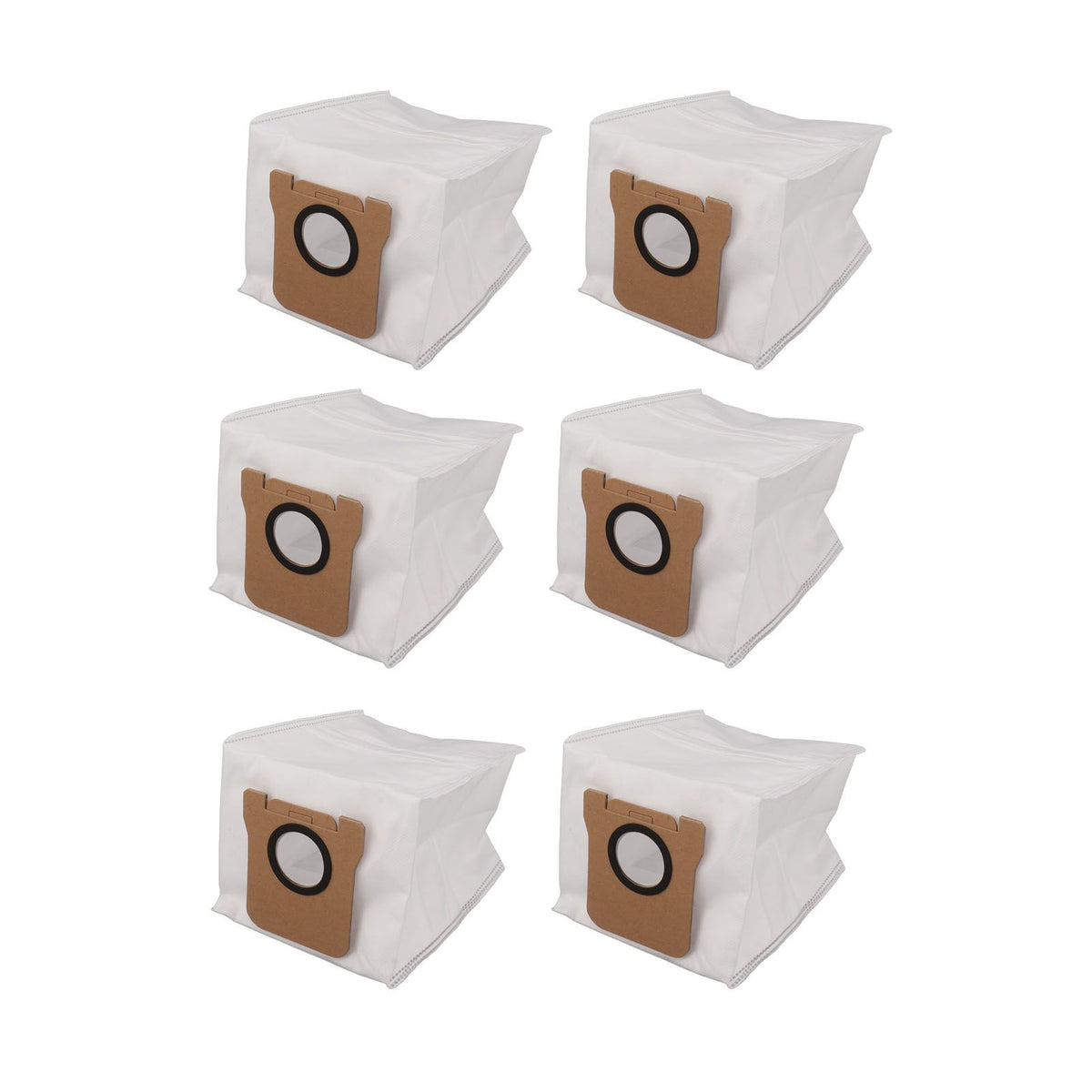 6PCS Vacuum Dust Bag Cloth Self Locking Efficient Clean Easy Replacement Universal Vacuum Cleaner Accessory for Home