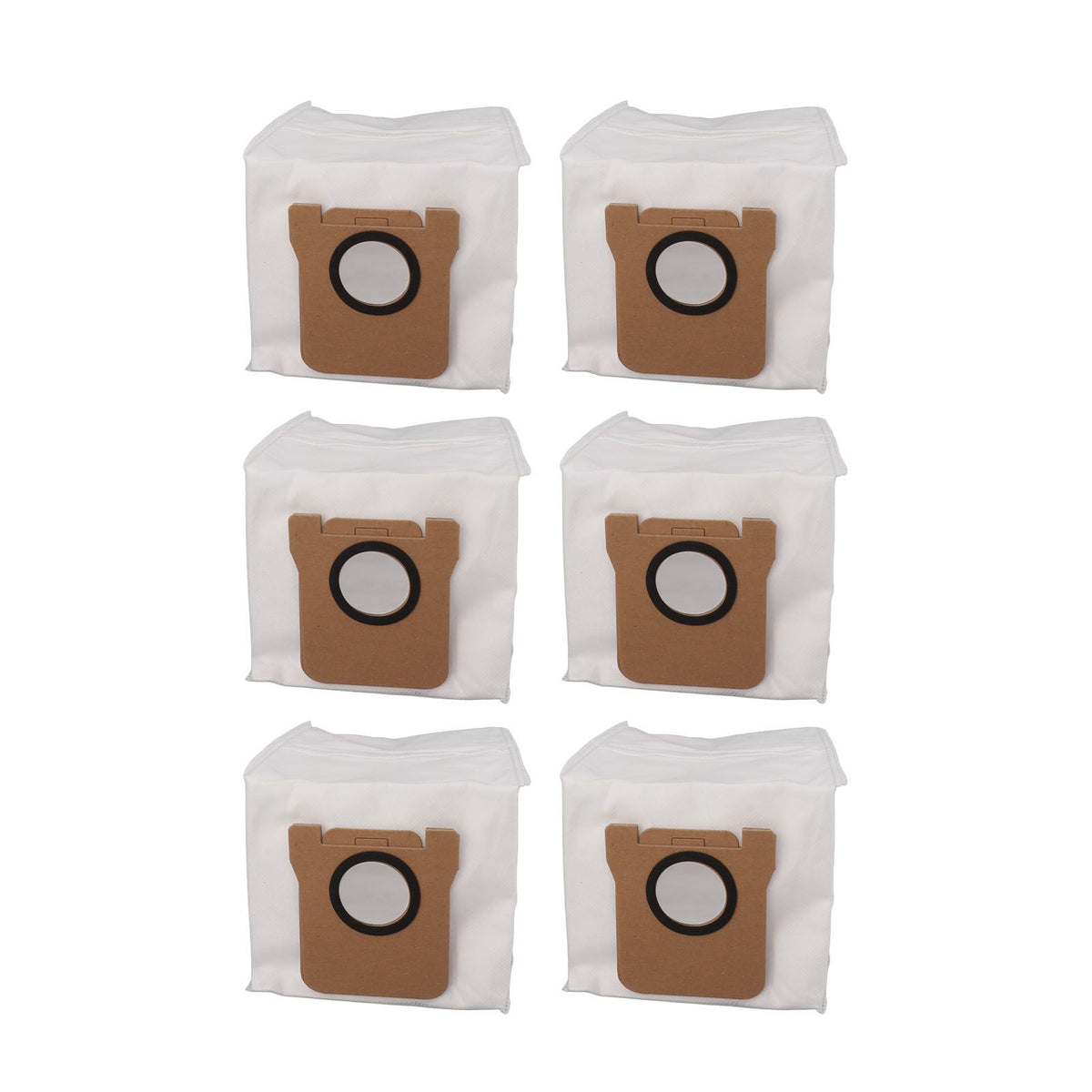 6PCS Vacuum Dust Bag Cloth Self Locking Efficient Clean Easy Replacement Universal Vacuum Cleaner Accessory for Home