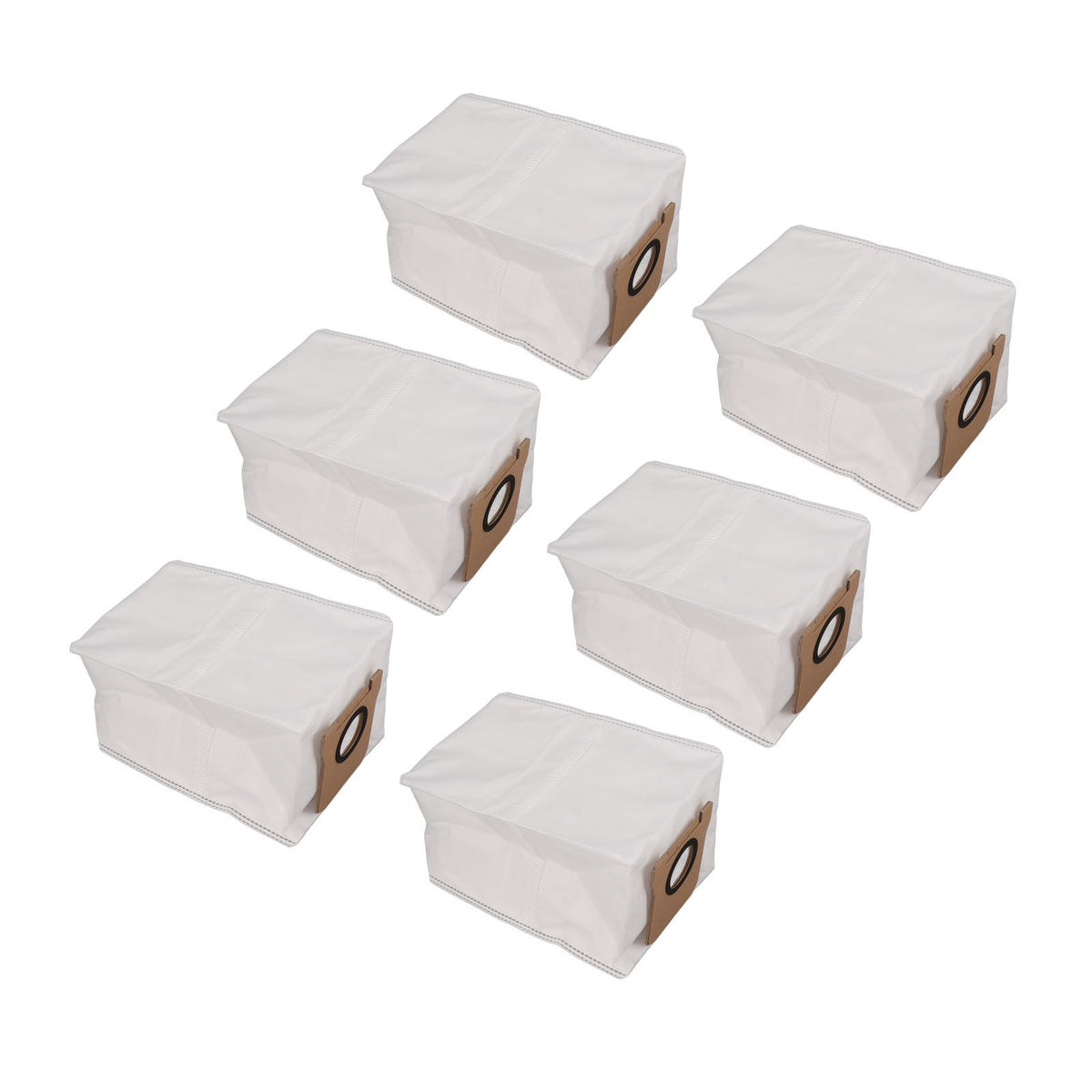 6PCS Vacuum Dust Bag Cloth Self Locking Efficient Clean Easy Replacement Universal Vacuum Cleaner Accessory for Home