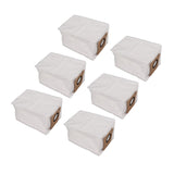 6PCS Vacuum Dust Bag Cloth Self Locking Efficient Clean Easy Replacement Universal Vacuum Cleaner Accessory for Home - Close-Up Angle