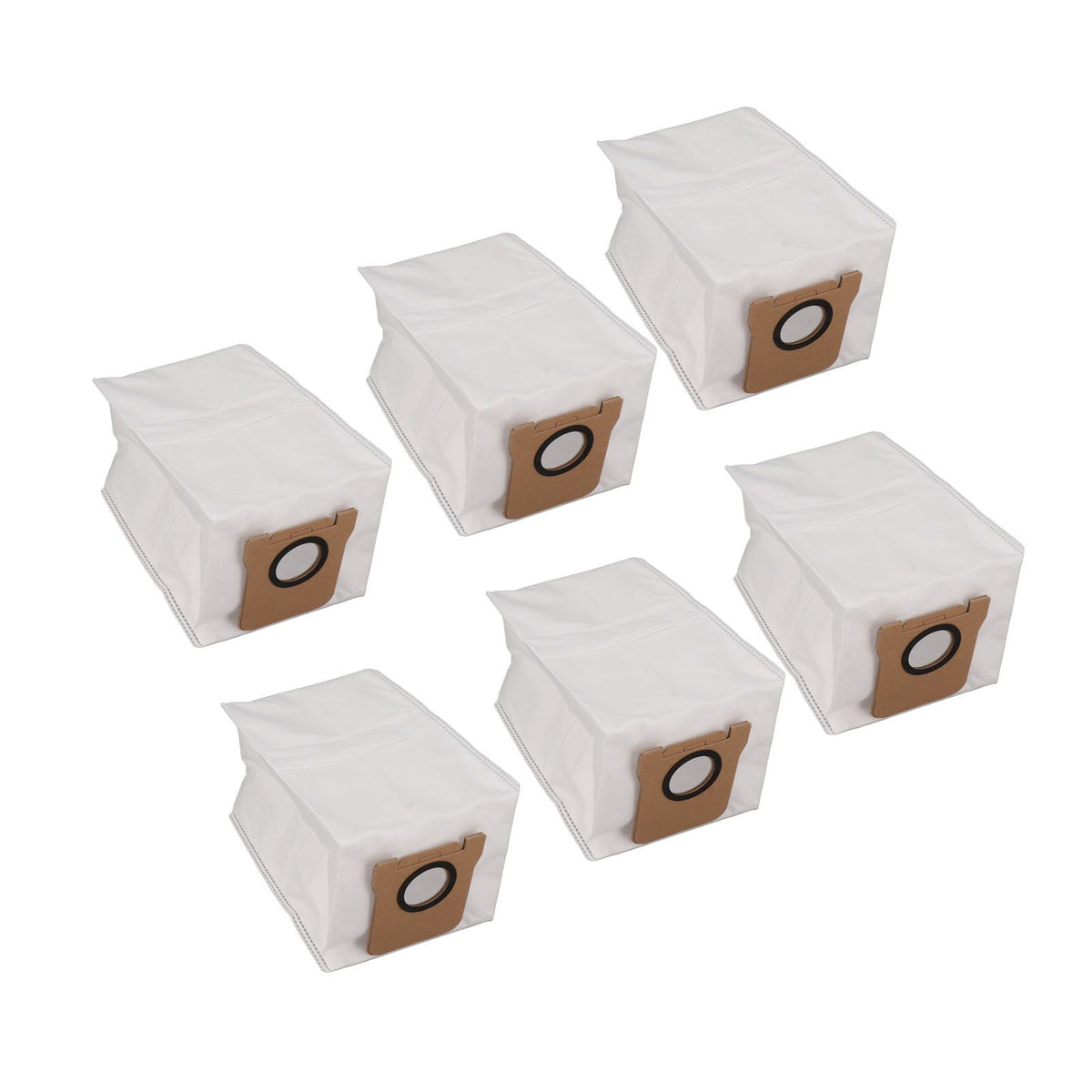 6PCS Vacuum Dust Bag Cloth Self Locking Efficient Clean Easy Replacement Universal Vacuum Cleaner Accessory for Home