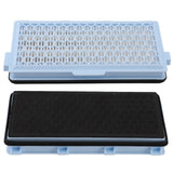 2Pcs Vacuum Cleaner Activated Carbon Filter Replacement for Miele C1 Vacuum Cleaner - Close-Up Angle