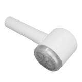 Electric Lint Shaver Fuzz Removing 6 Blades High Efficiency Lint Roller Fabric Defuzzer for Clothes Carpet Couch White