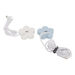 Small Flower USB Humidifier Creative Cute Atomization Mist Maker Portable Waterproof Air Humidifier White Blue
