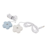 Small Flower USB Humidifier Creative Cute Atomization Mist Maker Portable Waterproof Air Humidifier White Blue