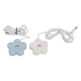 Small Flower USB Humidifier Creative Cute Atomization Mist Maker Portable Waterproof Air Humidifier White Blue