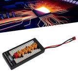 LiPo Charging Board Highly Efficient Stable Safe XT60 Plug Heat Resistant Lipo Parallel Charging Board for Electric Vehicle Toys