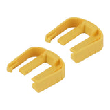 2 PCS Car Washer Quick Connector Buckle Lightweight ABS Power Washer C Clip Buckle for Karcher K2 K3 K7 Yellow