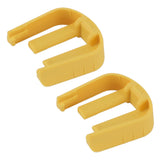 2 PCS Car Washer Quick Connector Buckle Lightweight ABS Power Washer C Clip Buckle for Karcher K2 K3 K7 Yellow - Extra Image