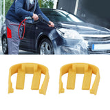 2 PCS Car Washer Quick Connector Buckle Lightweight ABS Power Washer C Clip Buckle for Karcher K2 K3 K7 Yellow - Extra Image