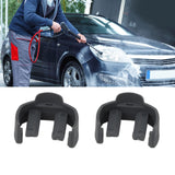 2 PCS Car Washer Quick Connector Buckle Lightweight ABS Power Washer C Clip Buckle for Karcher K2 K3 K7 Grey - Extra Image