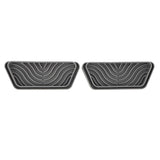 2Pcs Refrigerator Water Drip Tray Catcher Trapezoidal Silicone Refrigerator Drip Tray Catcher for GE for Samsung Grey