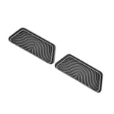 2Pcs Refrigerator Water Drip Tray Catcher Trapezoidal Silicone Refrigerator Drip Tray Catcher for GE for Samsung Grey