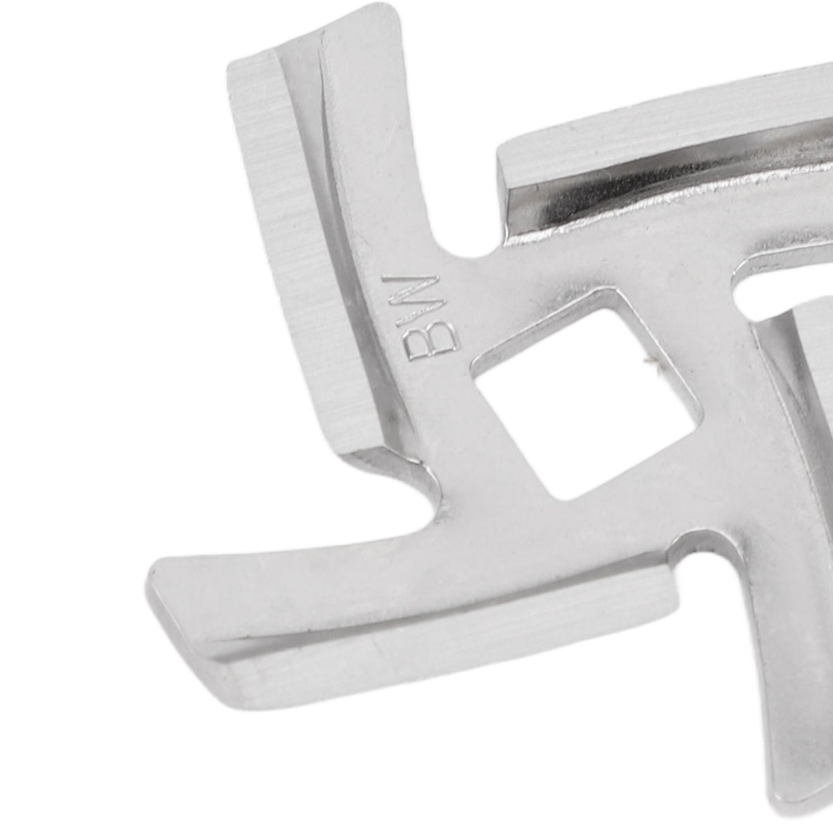 Stainless Steel Meat Grinder Plate Discs Grinding Blades for Food Grinder Attachment 2 Sharp Blades 2 Cutting Plates