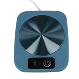 Coffee Warmer Smart Constant Temperature USB Powered Portable Mug Warmer for Office Travel Home Blue