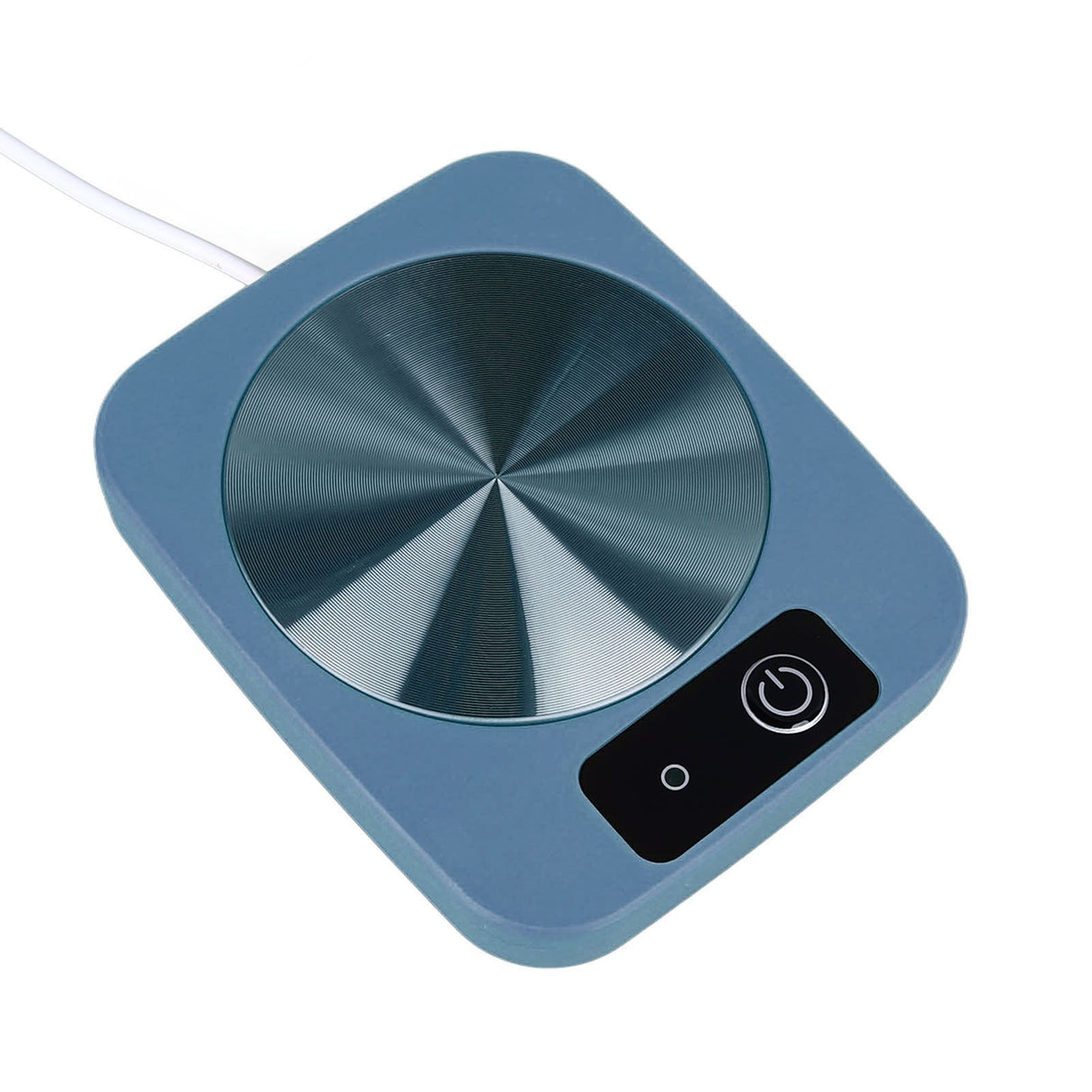 Coffee Warmer Smart Constant Temperature USB Powered Portable Mug Warmer for Office Travel Home Blue