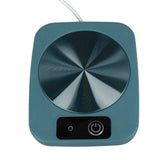 Coffee Warmer Smart Constant Temperature USB Powered Portable Mug Warmer for Office Travel Home Green - Front View