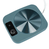 Coffee Warmer Smart Constant Temperature USB Powered Portable Mug Warmer for Office Travel Home Green