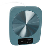 Coffee Warmer Smart Constant Temperature USB Powered Portable Mug Warmer for Office Travel Home Green
