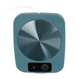 Coffee Warmer Smart Constant Temperature USB Powered Portable Mug Warmer for Office Travel Home Green