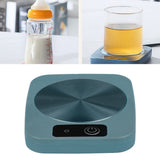 Coffee Warmer Smart Constant Temperature USB Powered Portable Mug Warmer for Office Travel Home Green