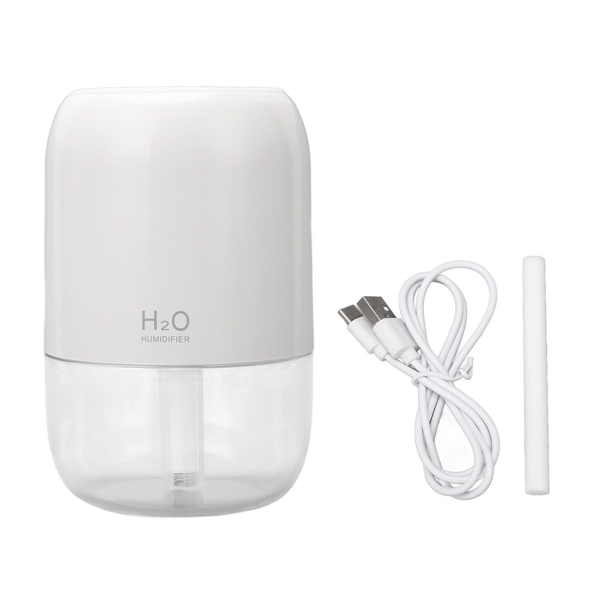 200ml Aromatherapy Diffuser Aroma Diffuser Aromatherapy Machine Mist Humidifier with 7 Colorful Ambient Lights for Household Bedroom Car Desktop White