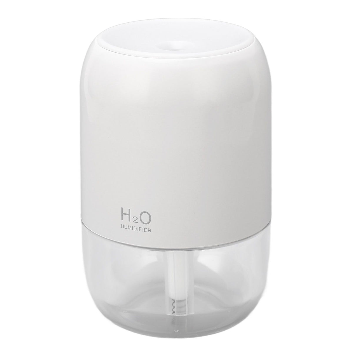200ml Aromatherapy Diffuser Aroma Diffuser Aromatherapy Machine Mist Humidifier with 7 Colorful Ambient Lights for Household Bedroom Car Desktop White