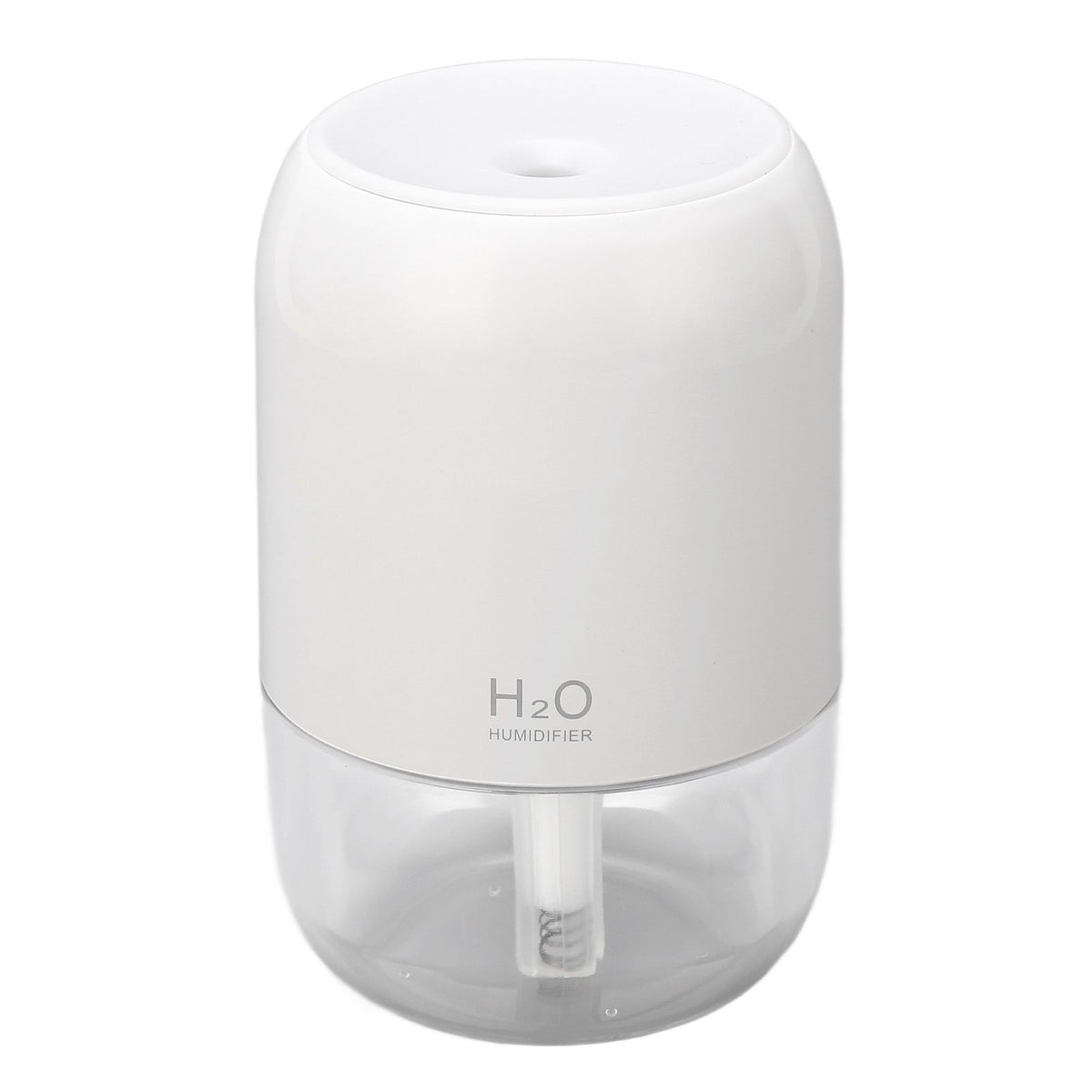 200ml Aromatherapy Diffuser Aroma Diffuser Aromatherapy Machine Mist Humidifier with 7 Colorful Ambient Lights for Household Bedroom Car Desktop White
