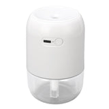 200ml Aromatherapy Diffuser Aroma Diffuser Aromatherapy Machine Mist Humidifier with 7 Colorful Ambient Lights for Household Bedroom Car Desktop White - Low Angle
