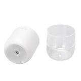 200ml Aromatherapy Diffuser Aroma Diffuser Aromatherapy Machine Mist Humidifier with 7 Colorful Ambient Lights for Household Bedroom Car Desktop White - Extra Image
