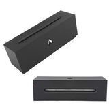 Flame Air Diffuser 3D Fireplace Appearance Multi Colored Fire Automatic Power Off Protection 320ml Silent Flame Mist Air Humidifier for Bedroom Office Black