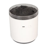 Aromatherapy Mist Diffuser Intelligent Multifunctional Timing Atomizing Flame Humidifier for Bedroom Living Room Black