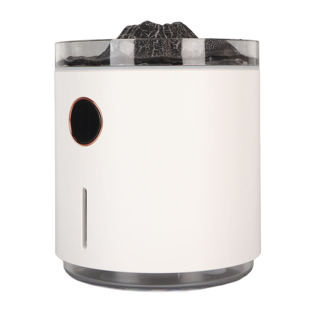 Aromatherapy Mist Diffuser Intelligent Multifunctional Timing Atomizing Flame Humidifier for Bedroom Living Room Black