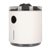 Aromatherapy Mist Diffuser Intelligent Multifunctional Timing Atomizing Flame Humidifier for Bedroom Living Room Black