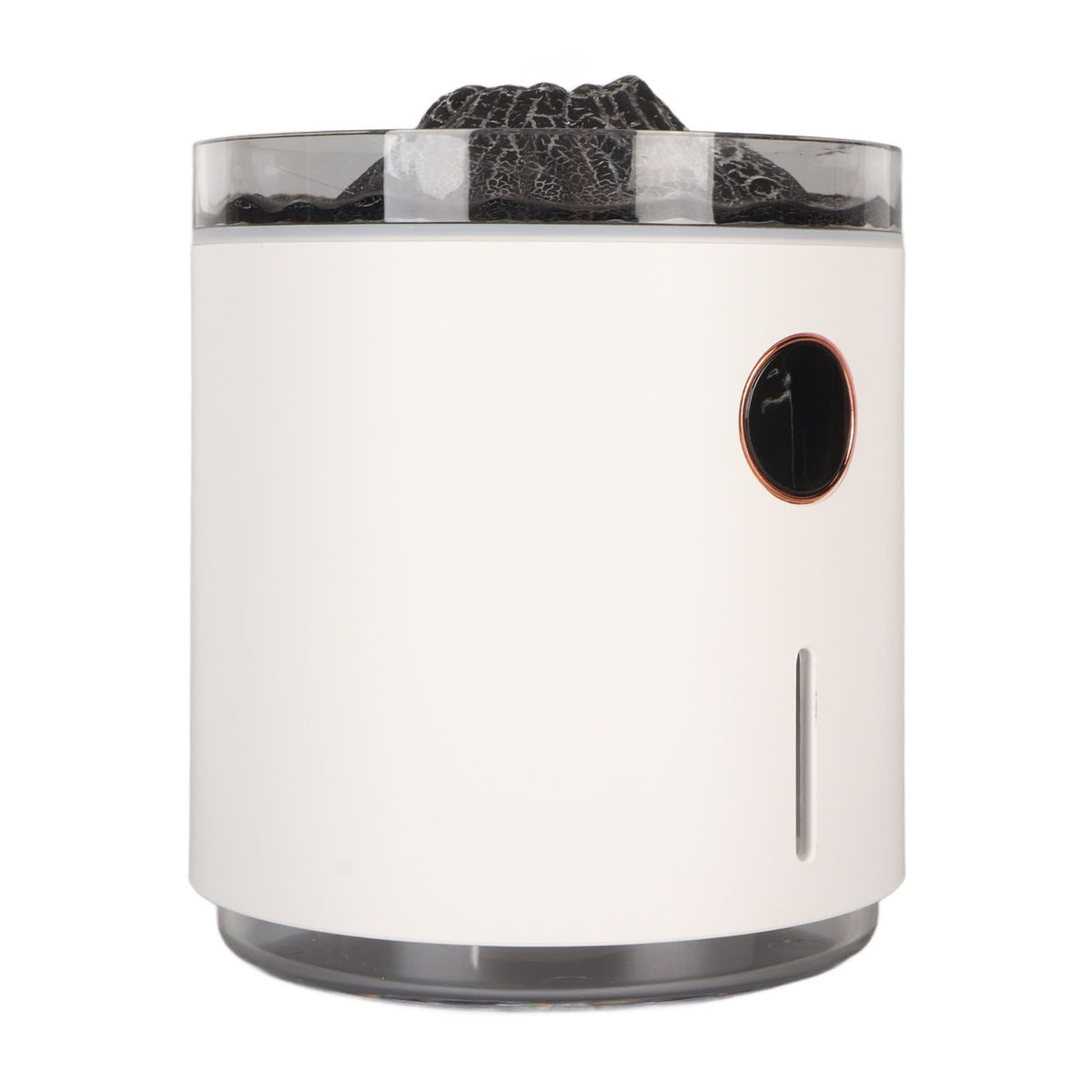 Aromatherapy Mist Diffuser Intelligent Multifunctional Timing Atomizing Flame Humidifier for Bedroom Living Room Black