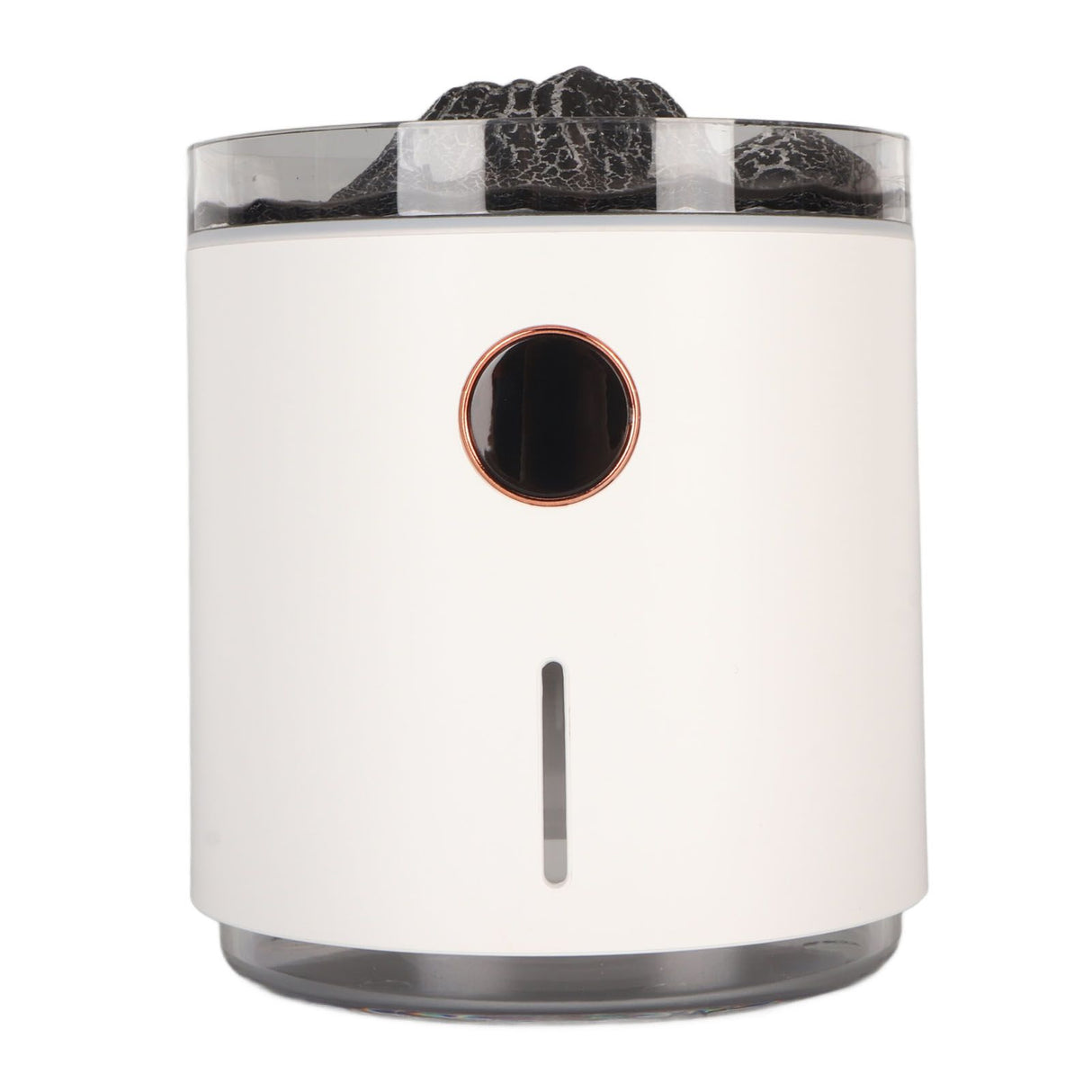 Aromatherapy Mist Diffuser Intelligent Multifunctional Timing Atomizing Flame Humidifier for Bedroom Living Room Black