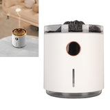 Aromatherapy Mist Diffuser Intelligent Multifunctional Timing Atomizing Flame Humidifier for Bedroom Living Room Black