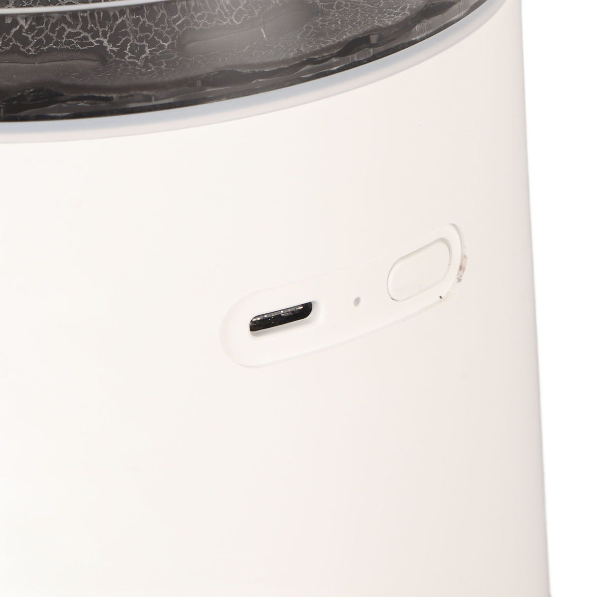 Aromatherapy Mist Diffuser Intelligent Multifunctional Timing Atomizing Flame Humidifier for Bedroom Living Room Black