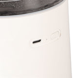 Aromatherapy Mist Diffuser Intelligent Multifunctional Timing Atomizing Flame Humidifier for Bedroom Living Room Black
