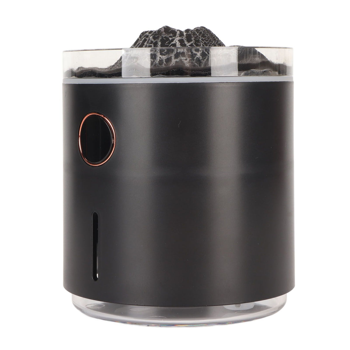 Aromatherapy Mist Diffuser Intelligent Multifunctional Timing Atomizing Flame Humidifier for Bedroom Living Room White